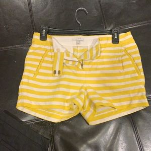 JCrew size 2 cotton blend shorts
